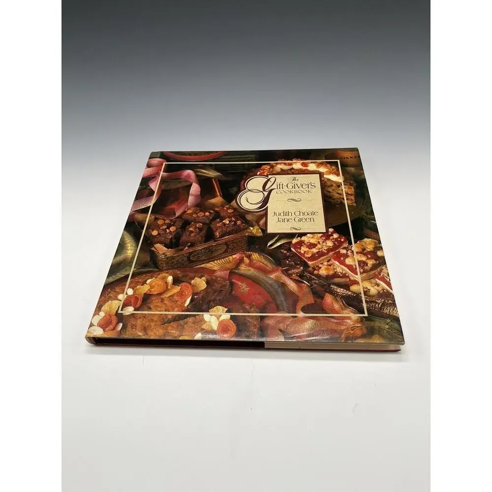 The Food Gift Givers Cookbook by Judith Choate Revised 1st‎ Edition 1989 Green